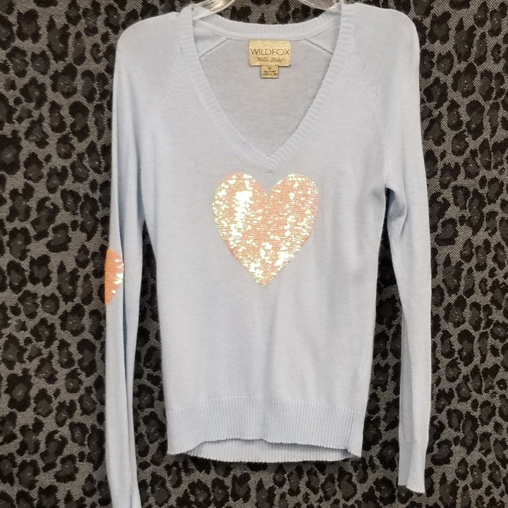WILDFOX Happy Heart Sweater